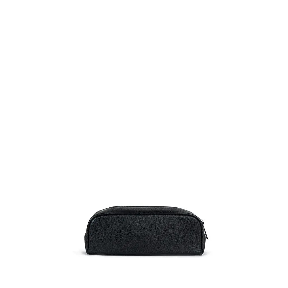 The Brooke - Black Vegan Leather Pencil Case sold by Lambert product image thumbnail 5