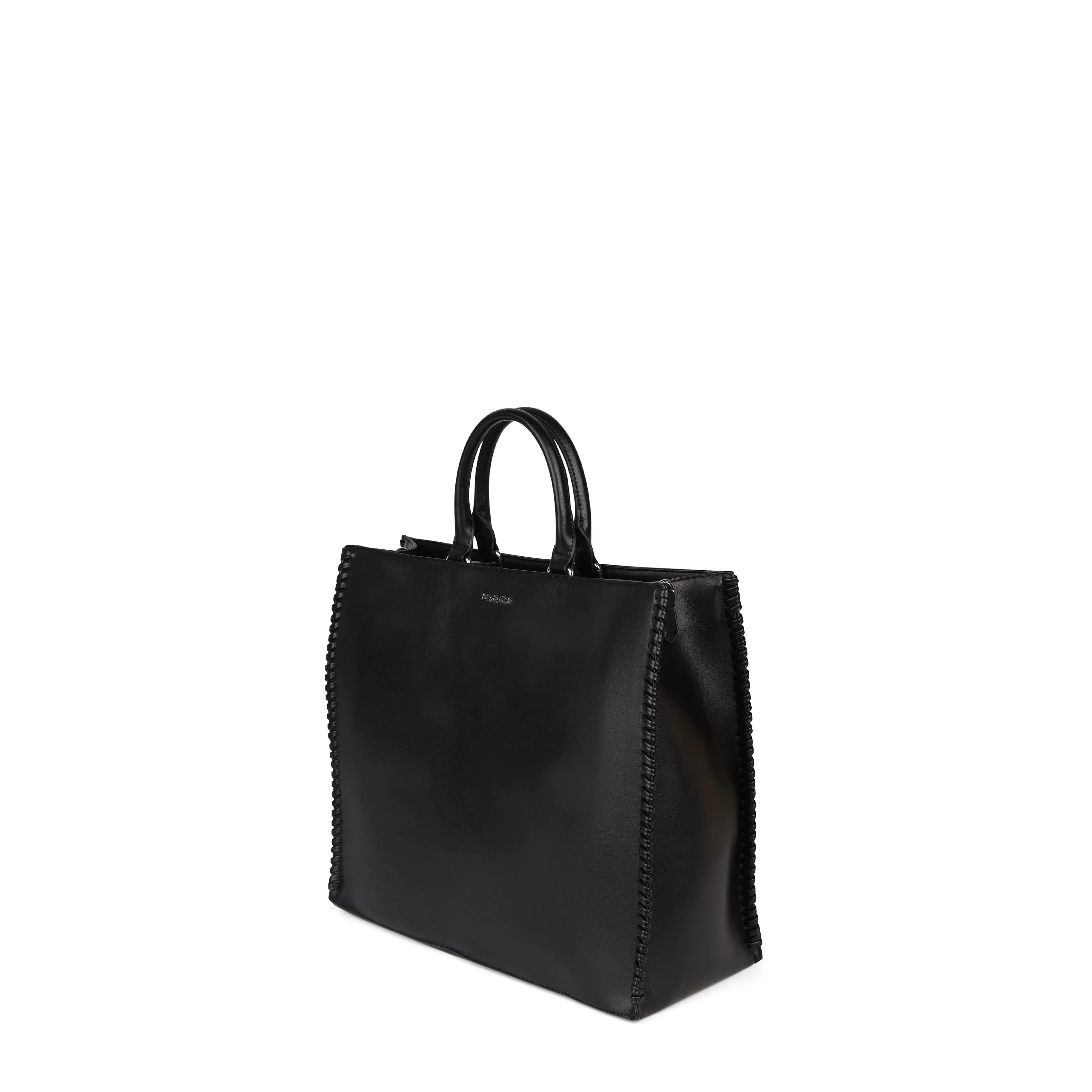 The Eloise – 2-in-1 Black Vegan Leather Tote Bag sold by Lambert product image thumbnail 4