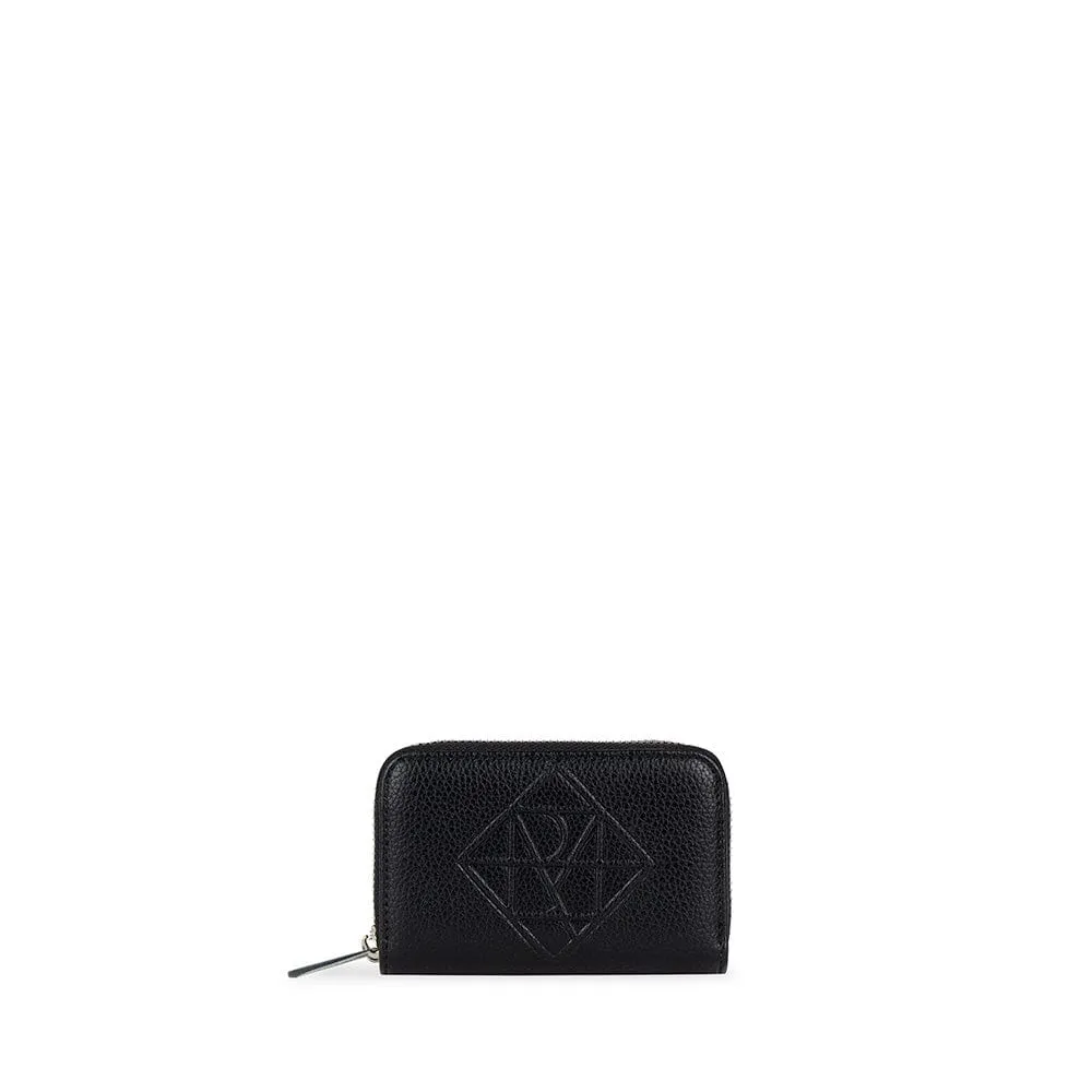 The Megan - Black Vegan Leather Wallet sold by Lambert