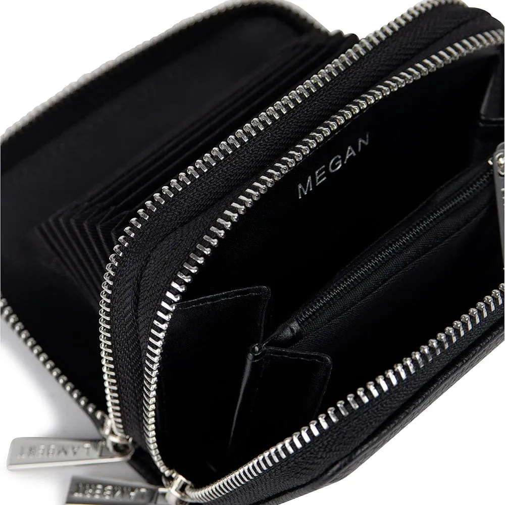 The Megan - Black Vegan Leather Wallet sold by Lambert product image thumbnail 2