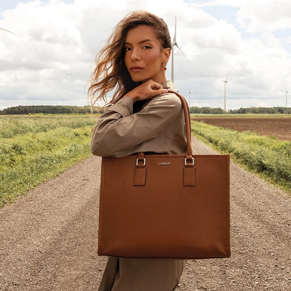 The Valentina - Affogato Vegan Leather 2-in-1 Tote Bag sold by Lambert product image thumbnail 2