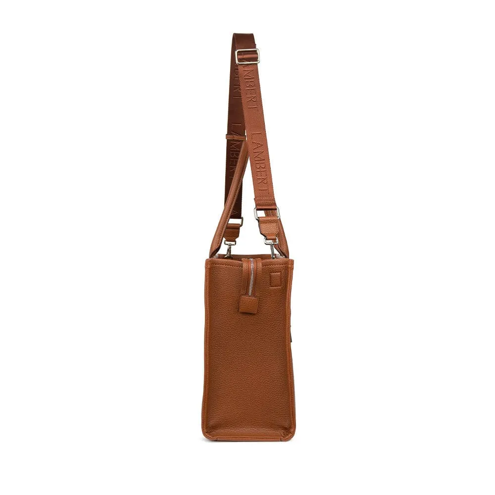 The Valentina - Affogato Vegan Leather 2-in-1 Tote Bag sold by Lambert product image thumbnail 4