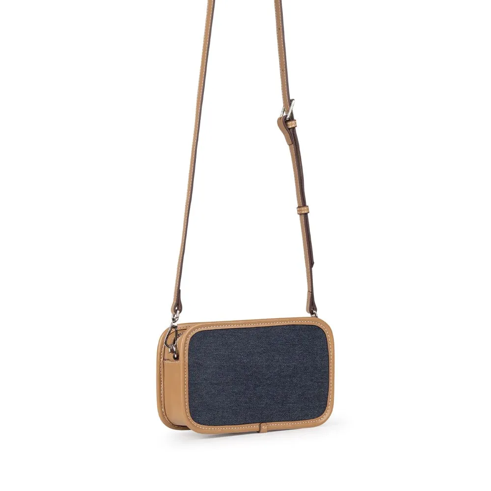 The Sandy - Dark Denim Crossbody Bag sold by Lambert product image thumbnail 5