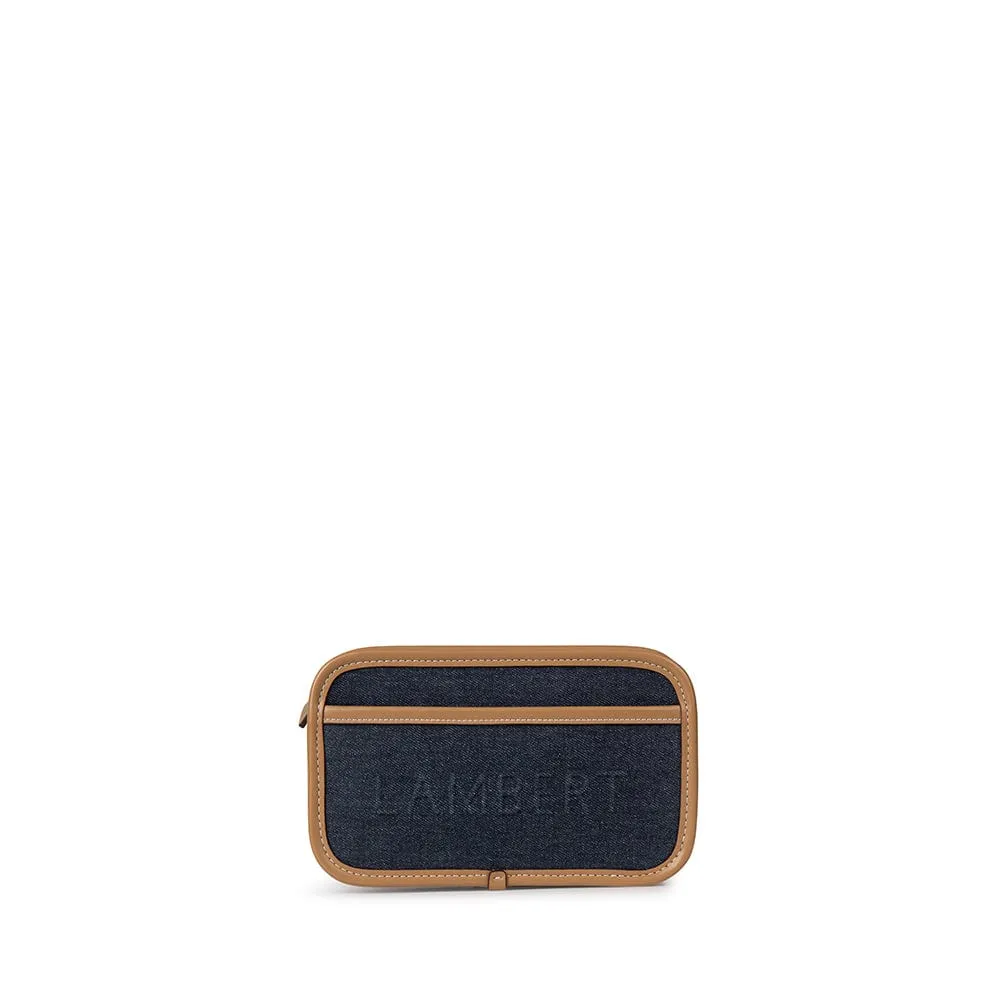 The Sandy - Dark Denim Crossbody Bag sold by Lambert