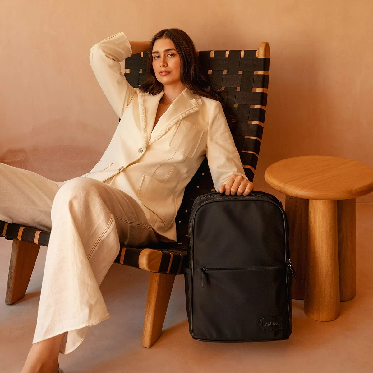 The Hudson - Recycled Nylon Black Bag sold by Lambert product image thumbnail 2