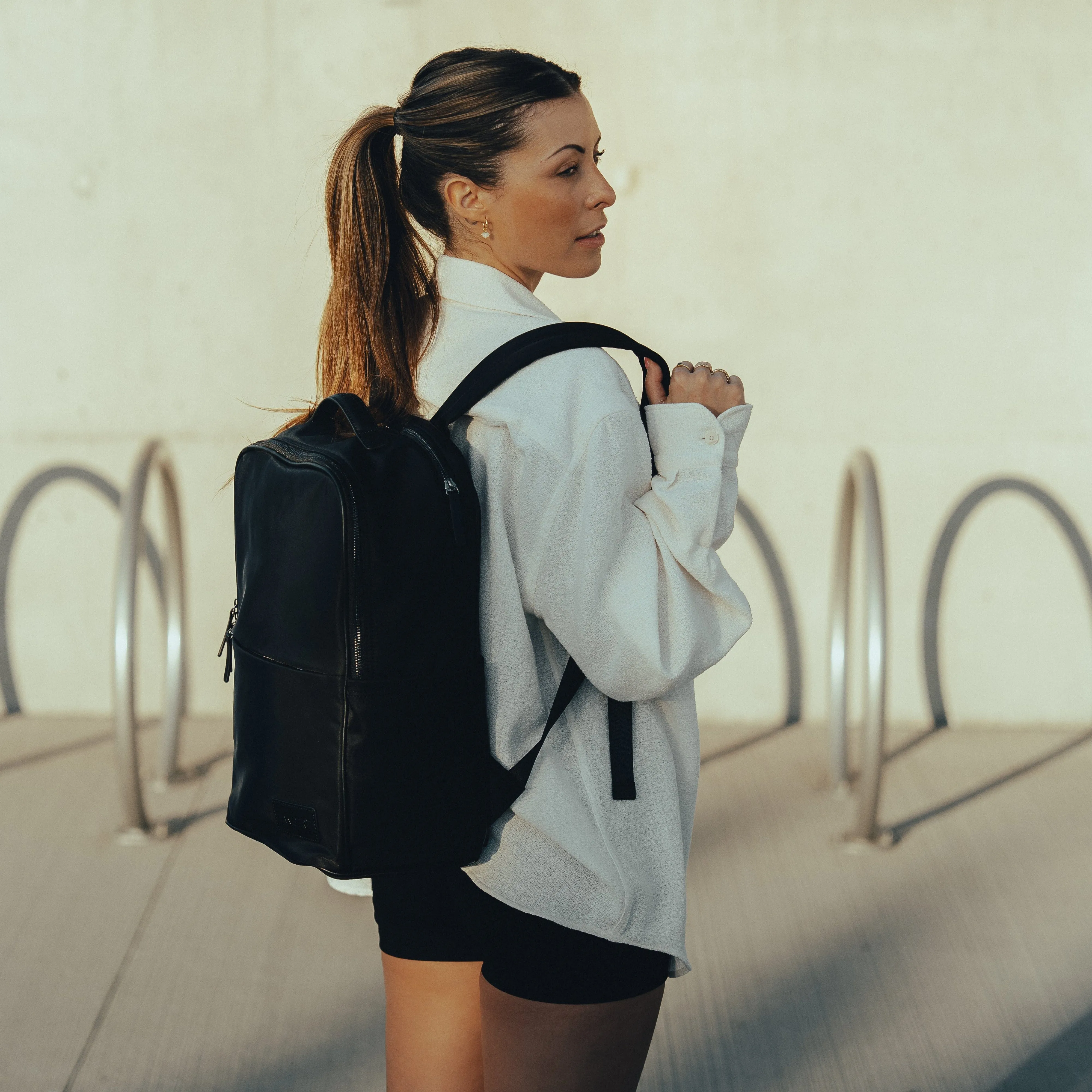 The Hudson - Recycled Nylon Black Bag sold by Lambert product image thumbnail 4