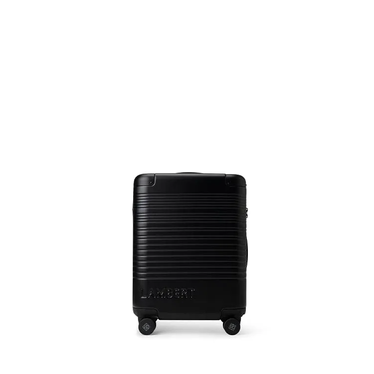 The Berlin – Black Expandable Carry-On Suitcase sold by Lambert