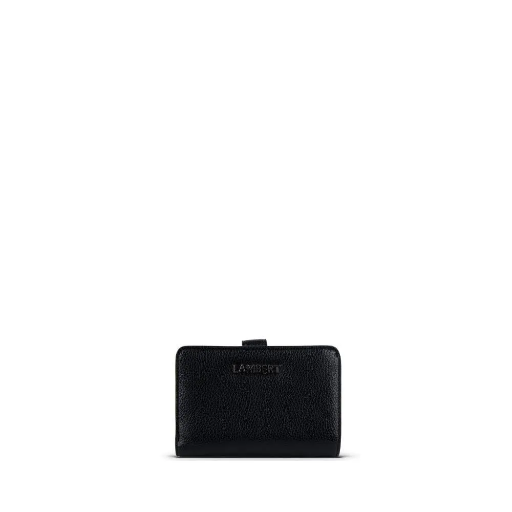 The Carly - Black Vegan Leather Wallet sold by Lambert