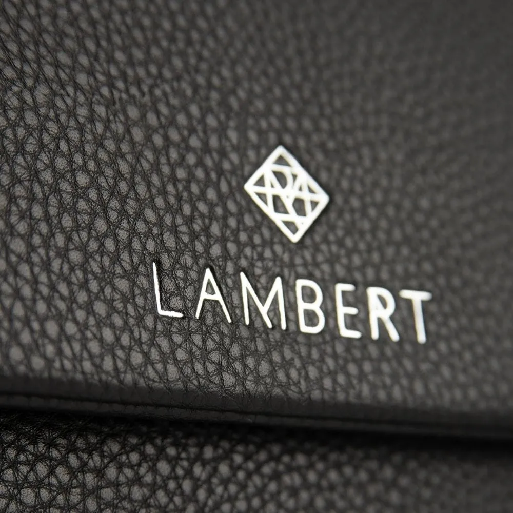 The Judy - Black Vegan Leather Crossbody Handbag sold by Lambert product image thumbnail 3