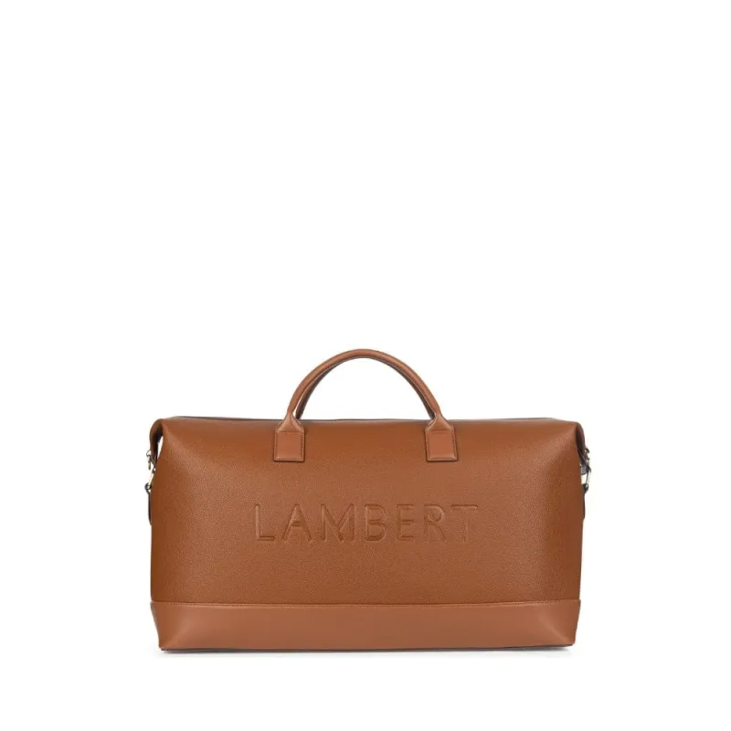 The June - Affogato Vegan Leather Travel Bag made by Lambert