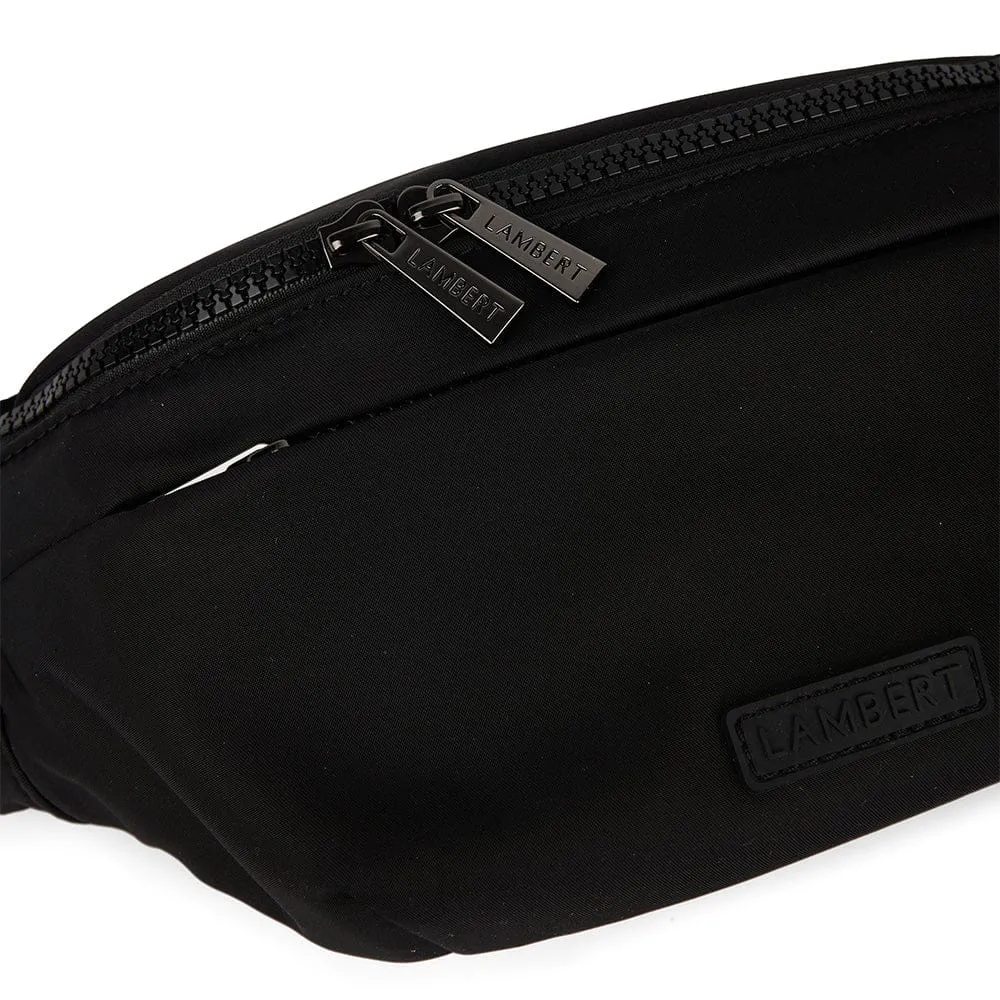 The Yael – Black Nylon Belt Bag sold by Lambert product image thumbnail 2