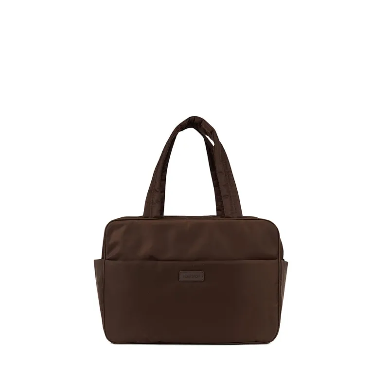 The Marlow – Truebrown Weekender Bag in Nylo made by Lambert