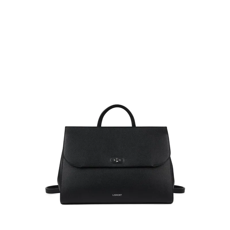 The Vivienne – 3-in-1 Black Backpack in Vegan Leather made by Lambert