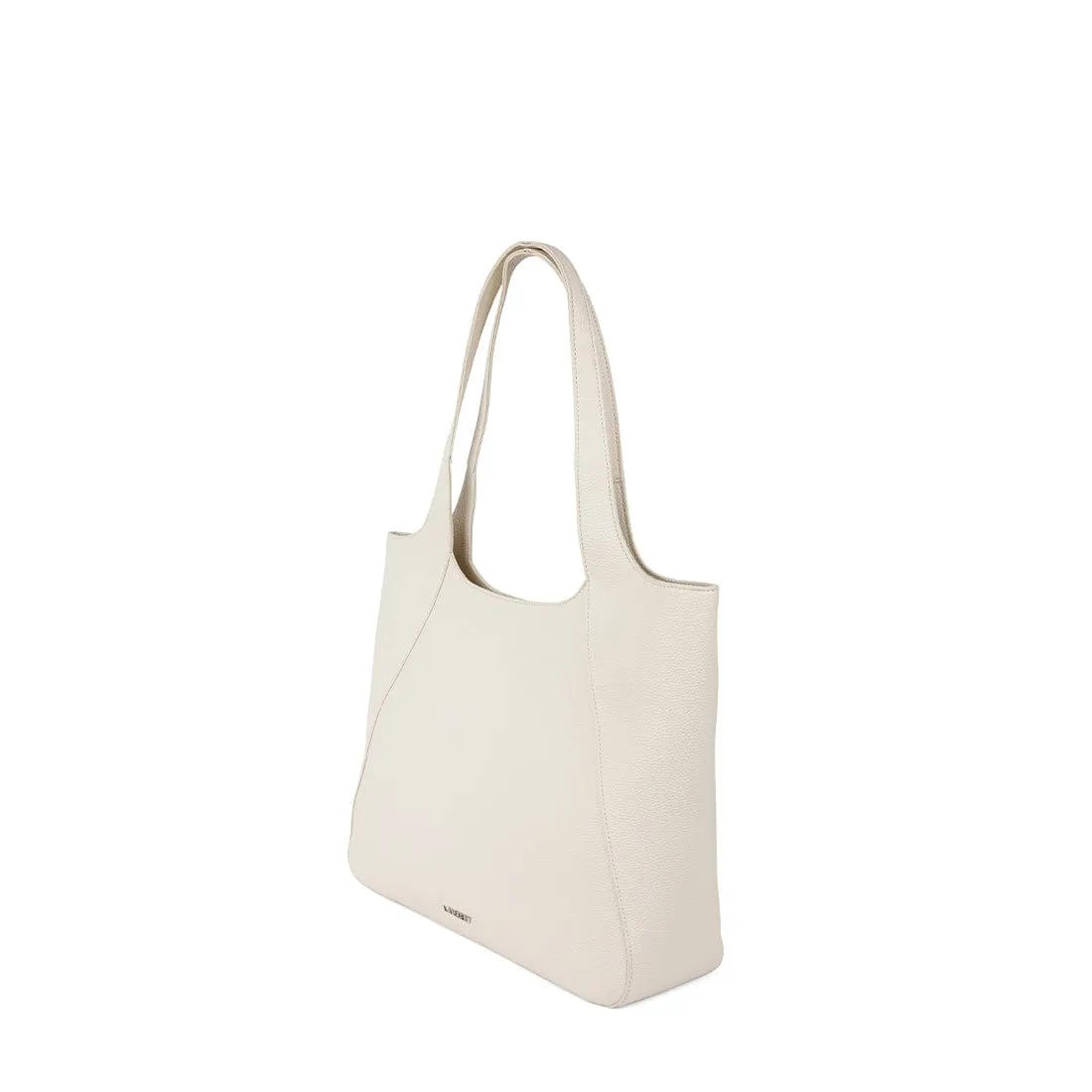 The Stacey – Porcelain Vegan Leather Tote Bag sold by Lambert product image thumbnail 4