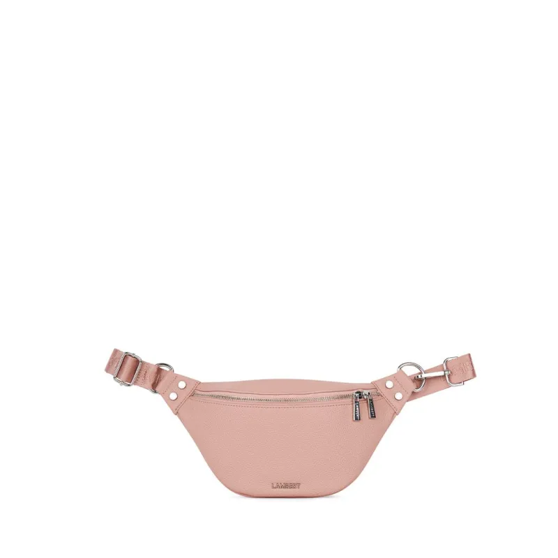 The Sarah - Chiffon Vegan Leather Belt Bag made by Lambert