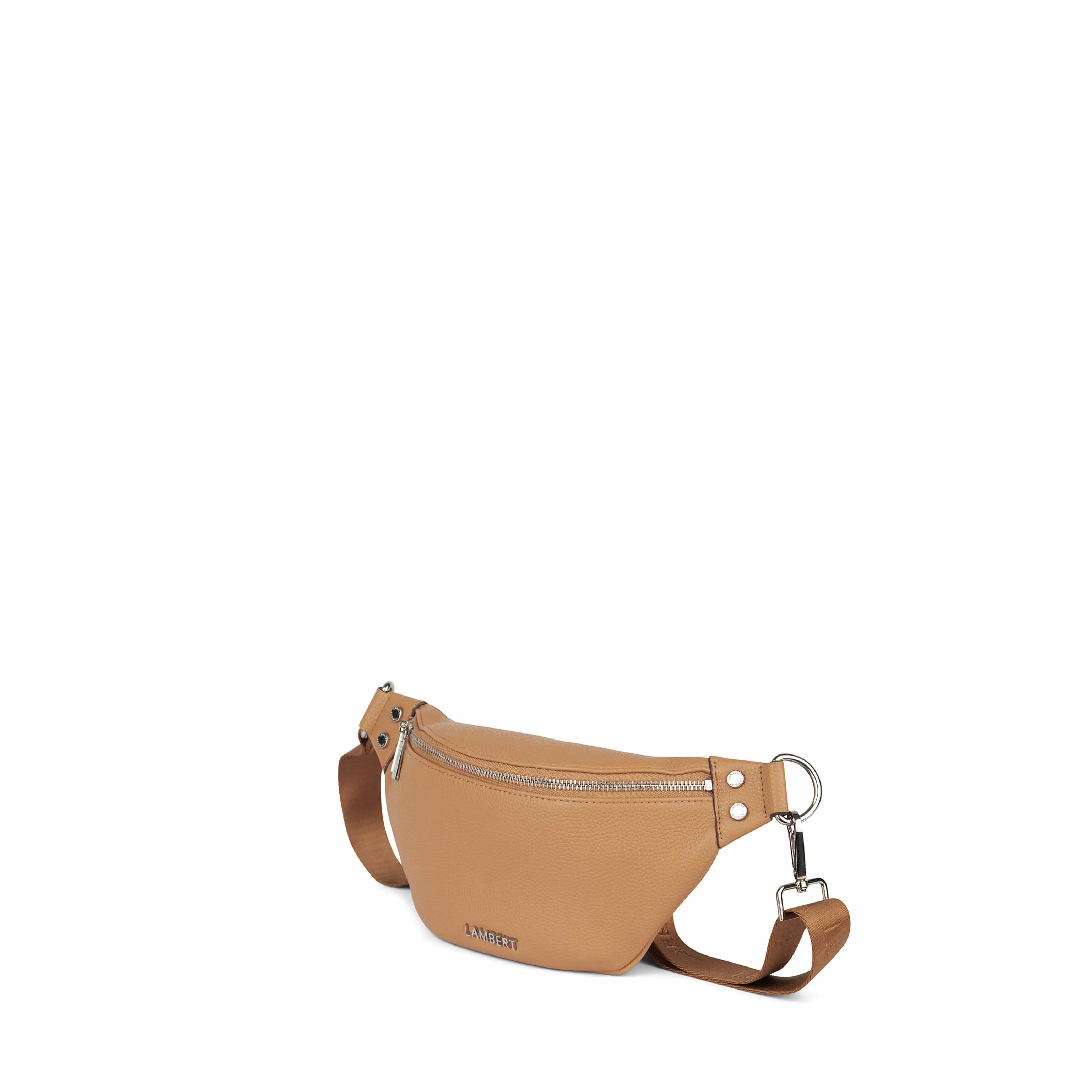 The Sarah – Vegan Leather Belt Bag in Camel sold by Lambert product image thumbnail 5