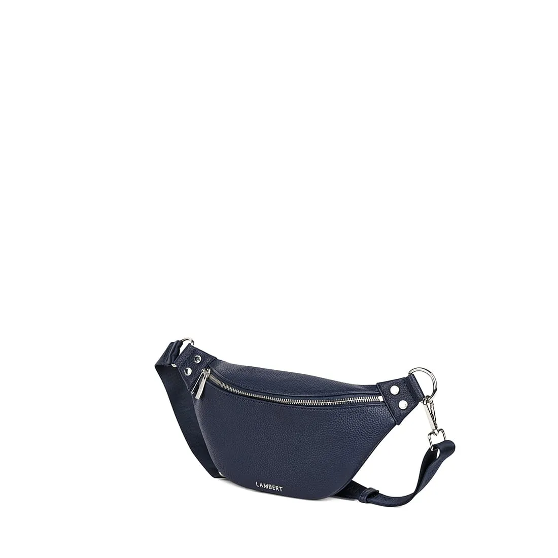 The Sarah - Marine Vegan Leather Belt Bag sold by Lambert product image thumbnail 4
