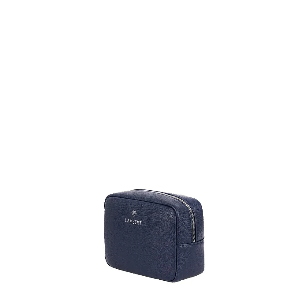 The Zoe – Marine Vegan Leather Pouch sold by Lambert product image thumbnail 3
