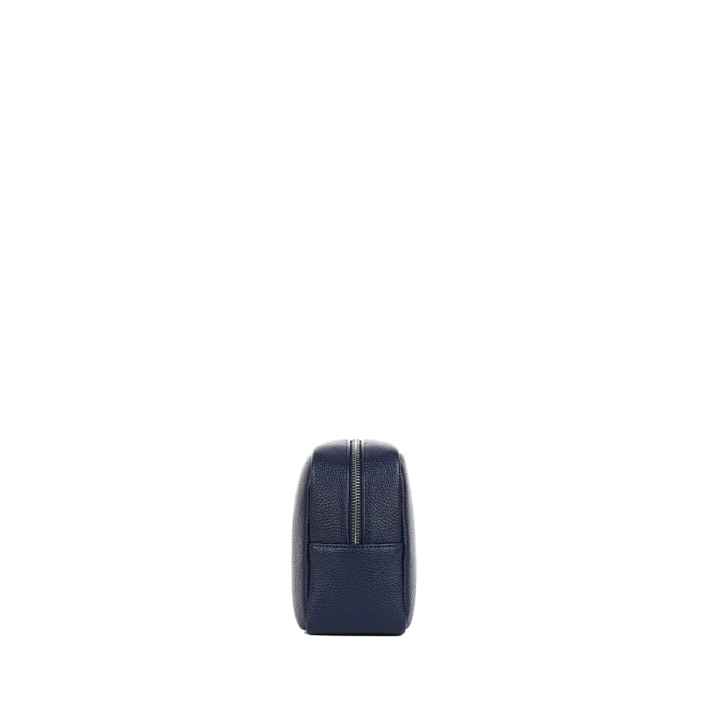 The Zoe – Marine Vegan Leather Pouch sold by Lambert product image thumbnail 4