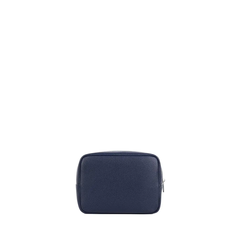 The Zoe – Marine Vegan Leather Pouch sold by Lambert product image thumbnail 5
