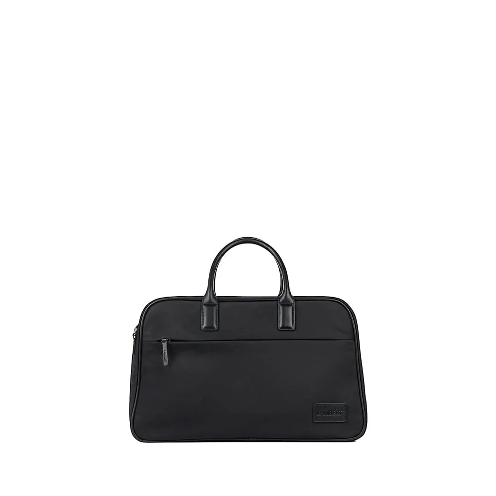 The Amalfi – Black Nylon Weekender Bag sold by Lambert