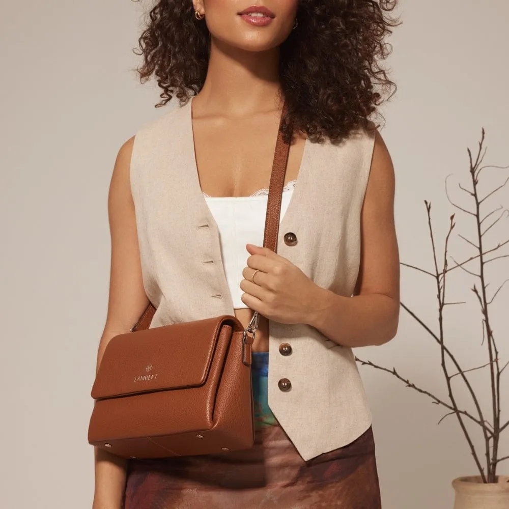 The Judy - Affogato Vegan Leather Crossbody Handbag sold by Lambert product image thumbnail 2