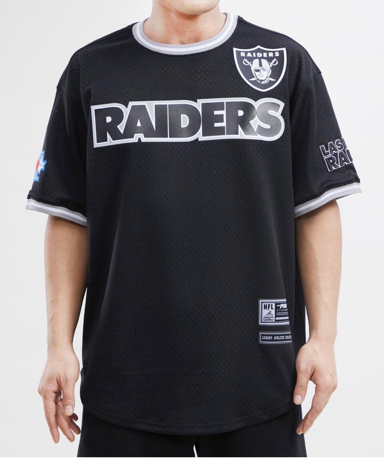 Pro Standard Mens Las Vegas Raiders Mesh Jersey sold by Unleashed Streetwear