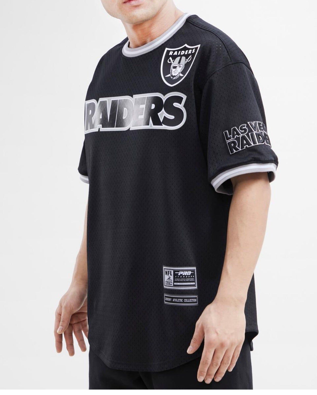 Pro Standard Mens Las Vegas Raiders Mesh Jersey sold by Unleashed Streetwear product image thumbnail 2