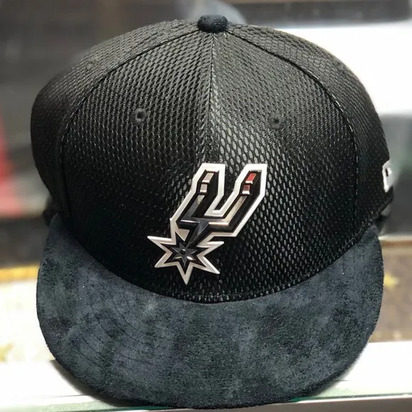 New era San Antonio Spurs Hat black Fitted Hot sold by Unleashed Streetwear
