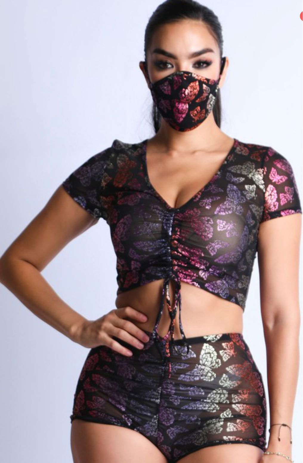 Women’s 2 Piece Short Set sold by Unleashed Streetwear product image thumbnail 2