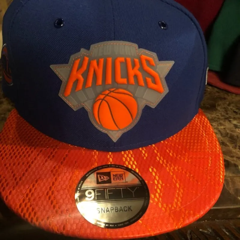 New Blue & Orange New York Knicks NBA Hat New Era sold by Unleashed Streetwear
