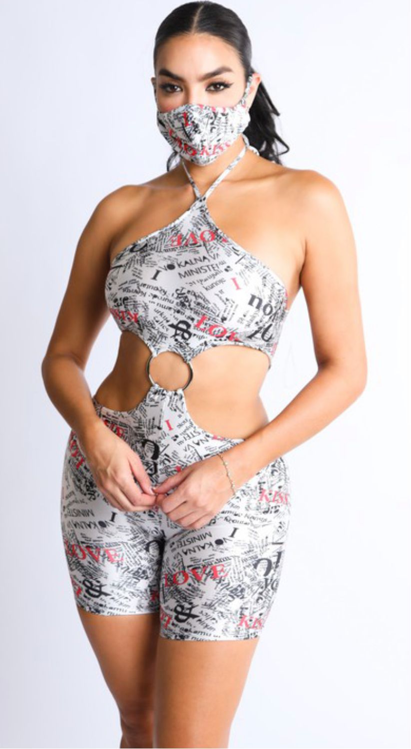 Women’s 2 Piece Set Romper sold by Unleashed Streetwear