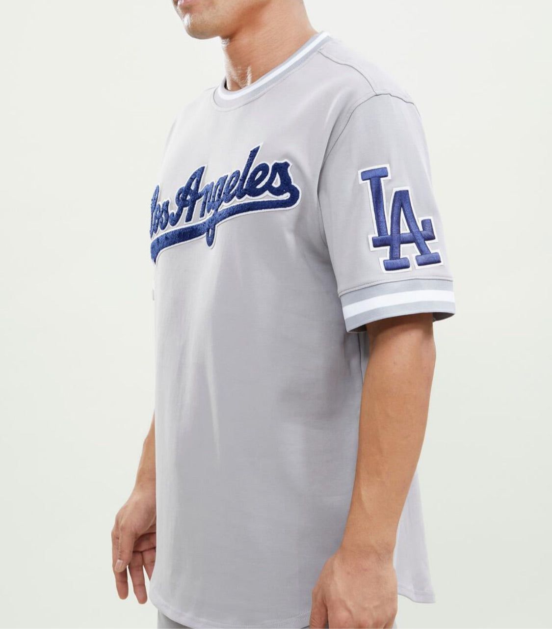Pro Standard Men’s LA Dodgers Jersey Tee Shirt sold by Unleashed Streetwear product image thumbnail 3