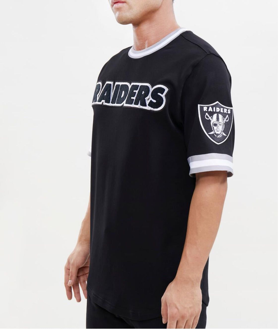 Pro Standard Men’s Las Vegas Raiders Jersey Tee Sports Shirt sold by Unleashed Streetwear product image thumbnail 3