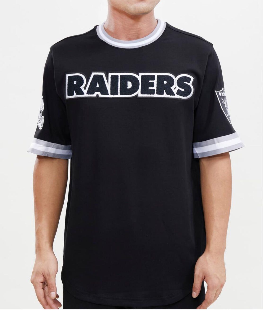 Pro Standard Men’s Las Vegas Raiders Jersey Tee Sports Shirt sold by Unleashed Streetwear