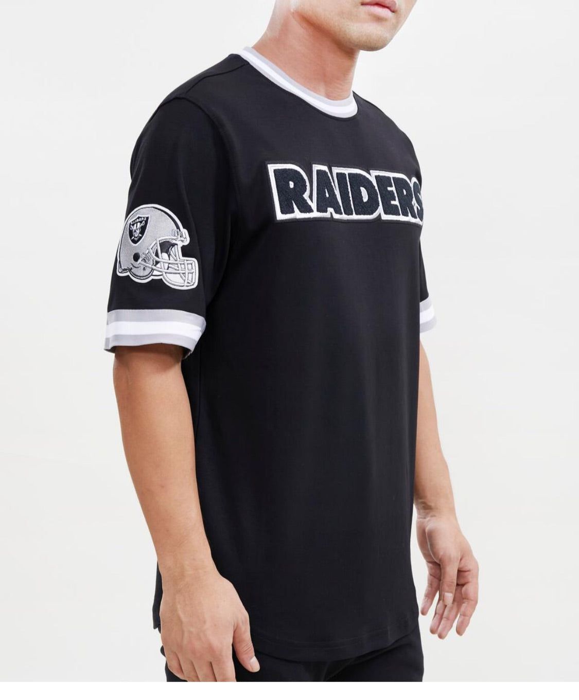 Pro Standard Men’s Las Vegas Raiders Jersey Tee Sports Shirt sold by Unleashed Streetwear product image thumbnail 2