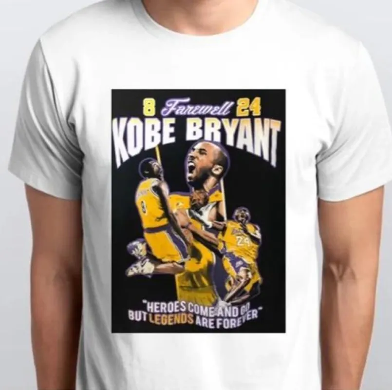 Men’s Kobe Tribute Shirt -NBA Legend sold by Unleashed Streetwear