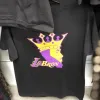 Lebron James LA Lakers Custom Tee Shirt Black sold by Unleashed Streetwear