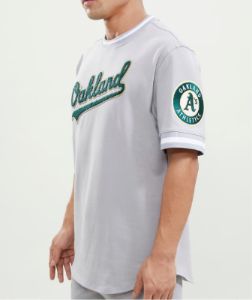 Pro Standard Men’s Oakland A’s Jersey Tee Shirt sold by Unleashed Streetwear