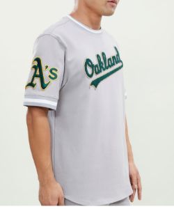 Pro Standard Men’s Oakland A’s Jersey Tee Shirt sold by Unleashed Streetwear