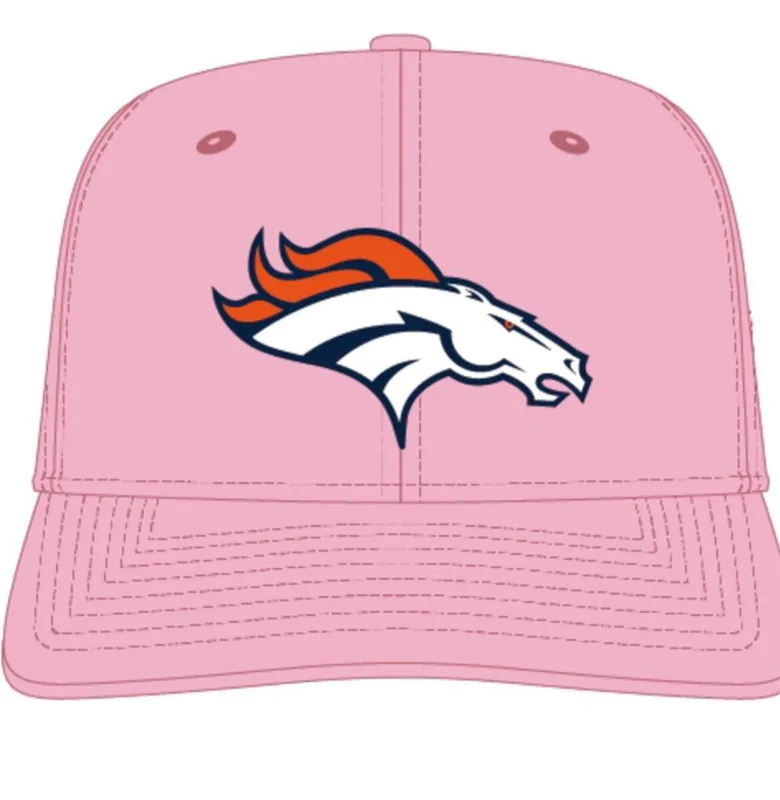 Pro Standard Denver Broncos Pink SnapBack Hat sold by Unleashed Streetwear