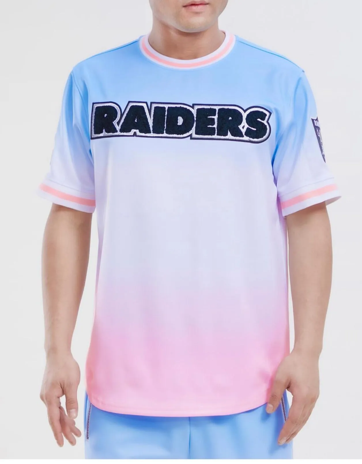 Pro Standard Men’s Sports Las Vegas Raiders Jersey Tee Shirt sold by Unleashed Streetwear product image thumbnail 2
