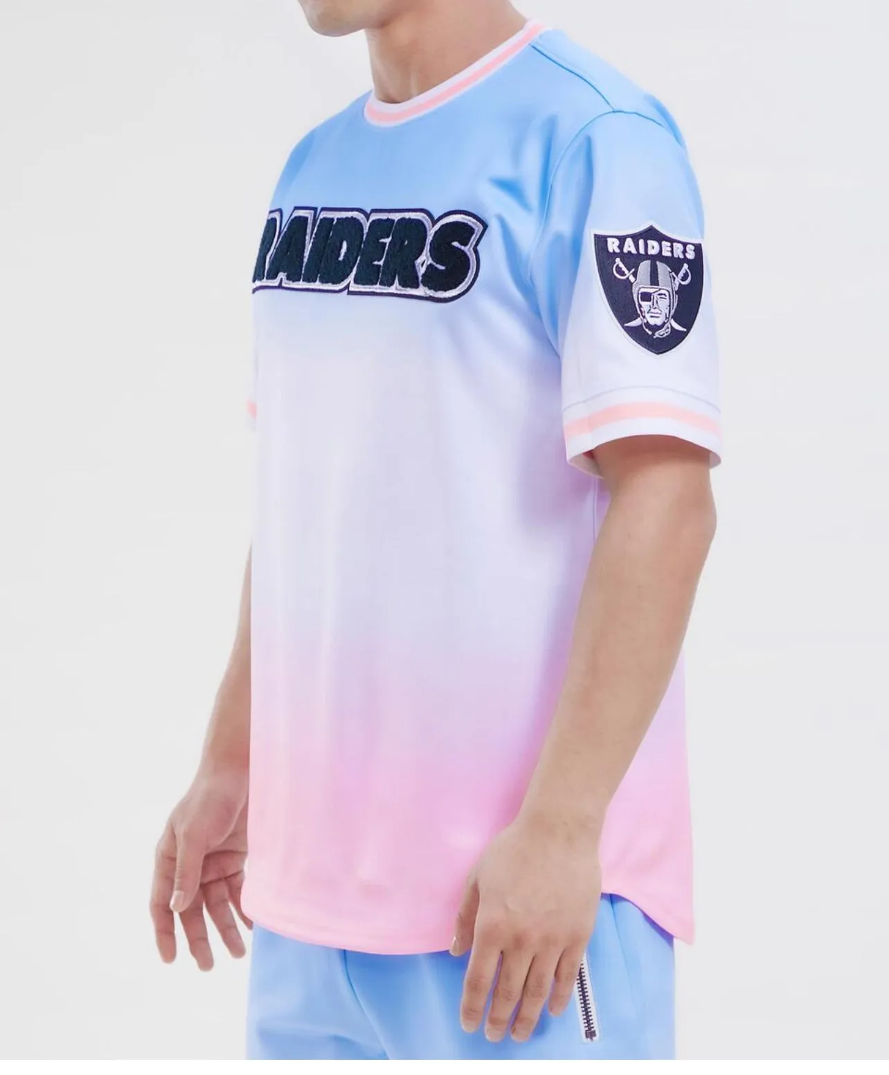 Pro Standard Men’s Sports Las Vegas Raiders Jersey Tee Shirt sold by Unleashed Streetwear product image thumbnail 3
