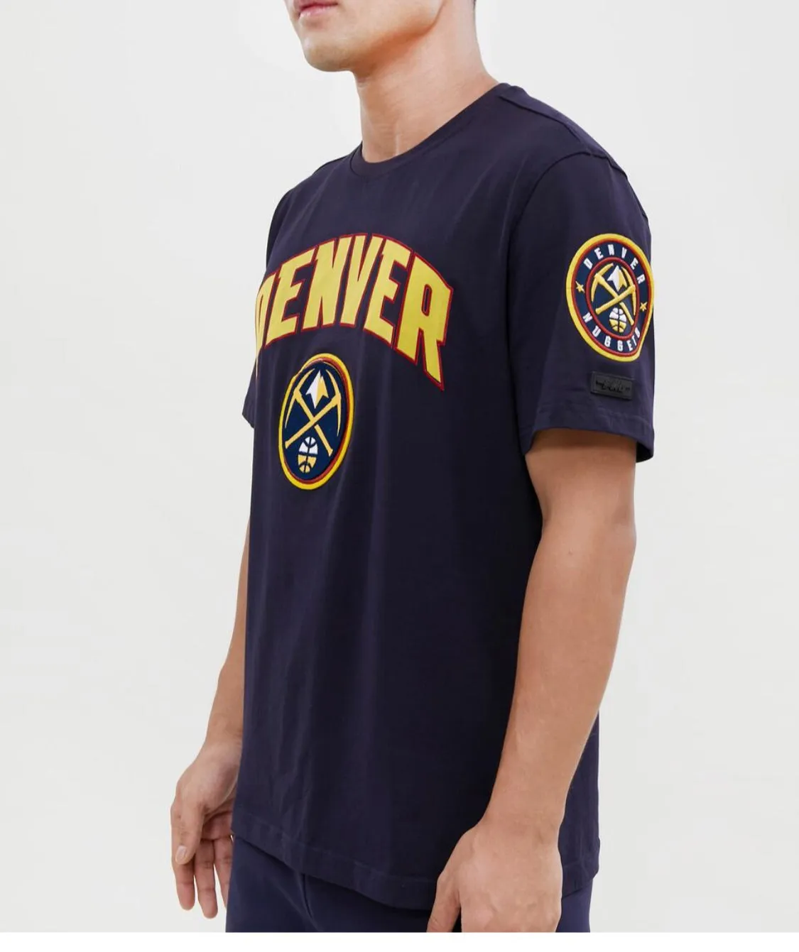 Pro Standard Men’s Denver Nuggets Tee Shirt sold by Unleashed Streetwear product image thumbnail 2