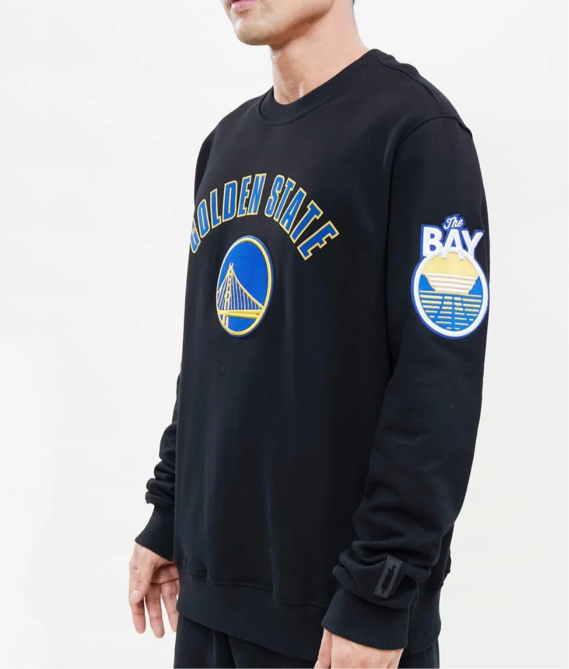 Pro Standard Golden State Warriors Crew Sweatshirt sold by Unleashed Streetwear product image thumbnail 3