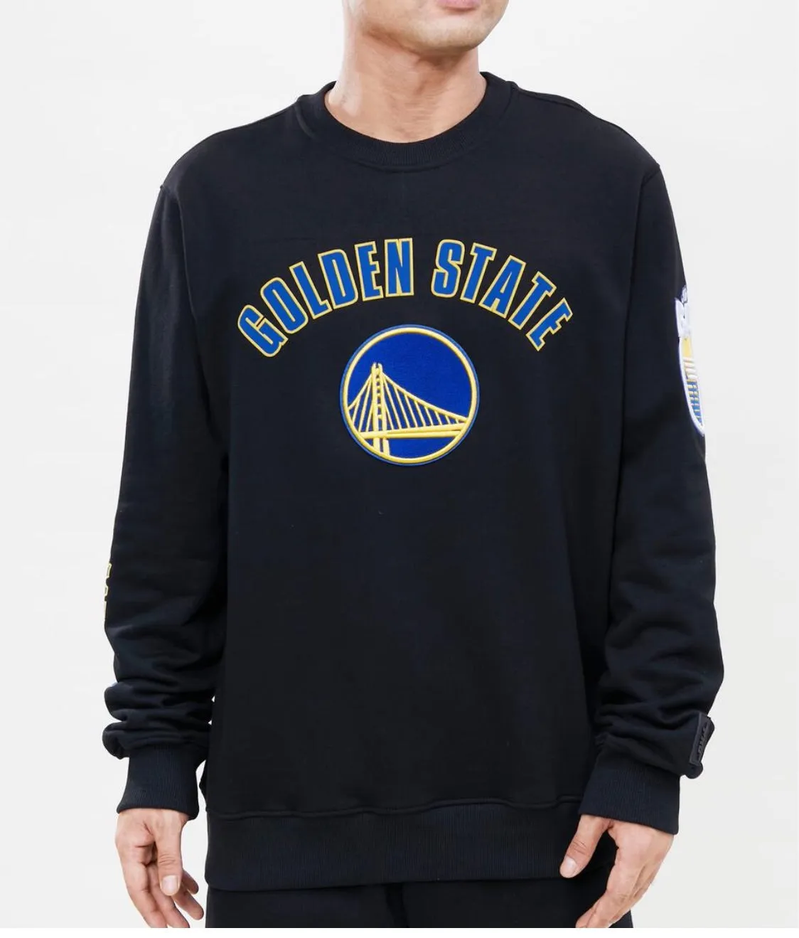 Pro Standard Golden State Warriors Crew Sweatshirt sold by Unleashed Streetwear