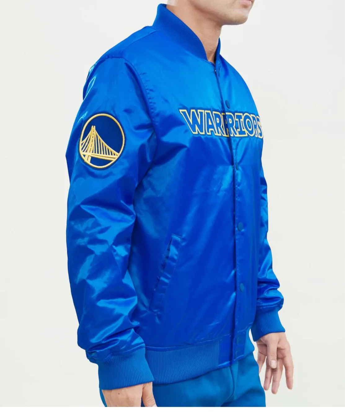 Pro Standard Golden State Warriors Jacket sold by Unleashed Streetwear product image thumbnail 2