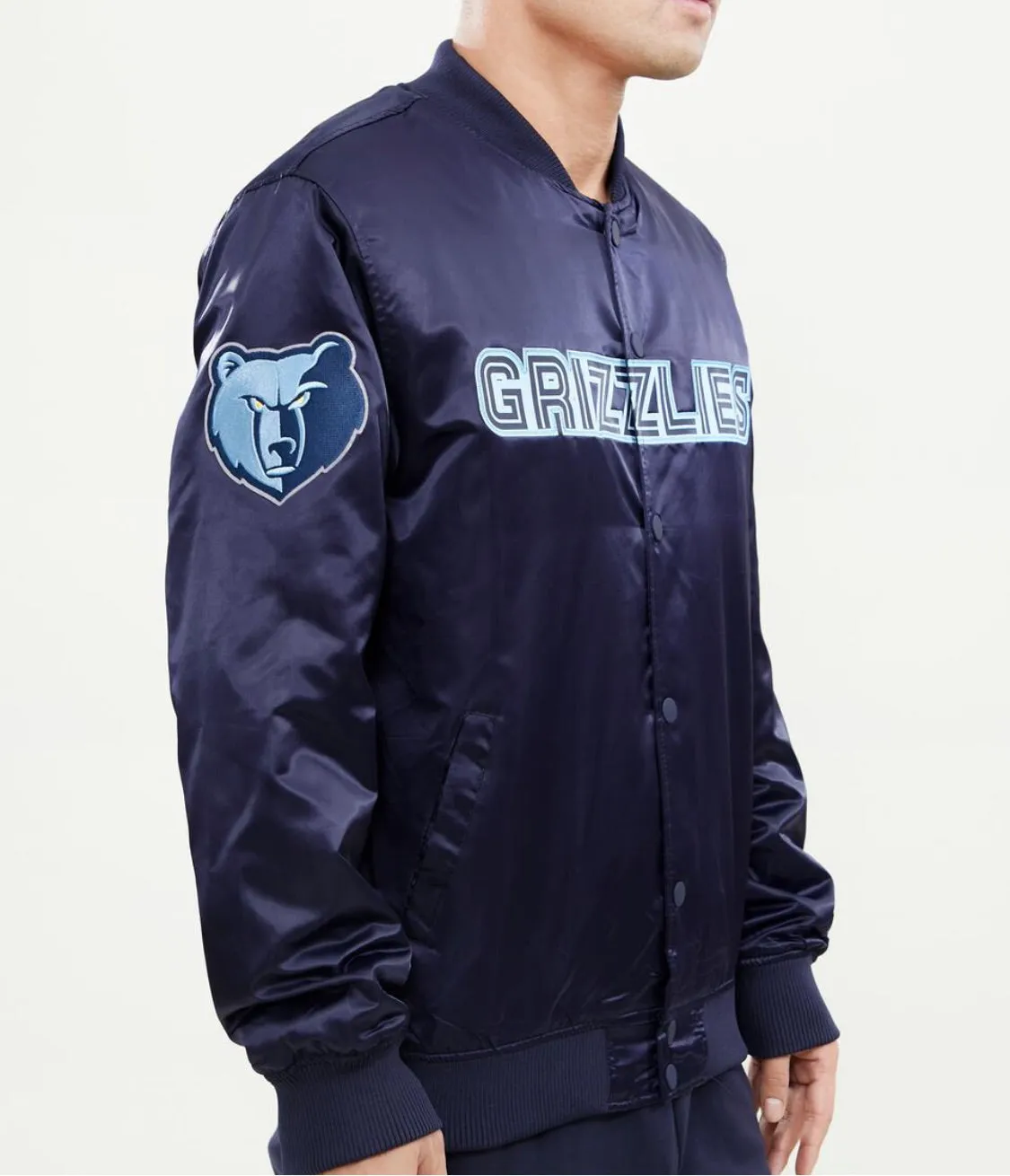 Men’s Pro Standard Sports Memphis Grizzlies Jacket sold by Unleashed Streetwear product image thumbnail 3
