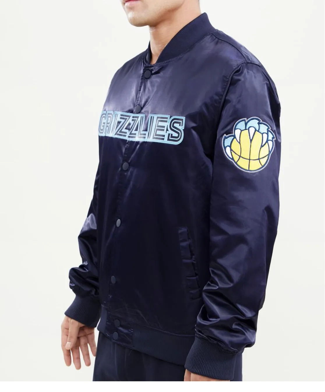 Men’s Pro Standard Sports Memphis Grizzlies Jacket sold by Unleashed Streetwear product image thumbnail 2