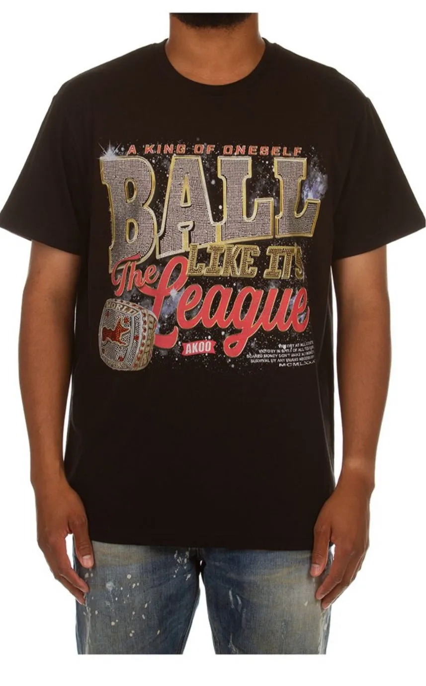 Akoo Men’s Knit Tee Shirt - By Rapper TI sold by Unleashed Streetwear